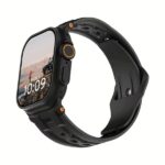 UAG Monarch สายนาฬิกา Apple Watch 42/44/45/49mm – Black/Black Titanium