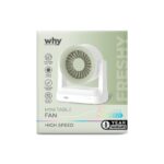 Why Freshy Mini Table Fan (FN-106) - Matcha Green