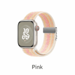 HI-SHIELD Nylon NL01  Braided Solo Loop สาย Apple Watch 38/40/42 mm. –  Pink