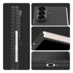 (ขายดี) Araree Aramee M Case เคส Samsung Galaxy Z Fold 8 Ultra - Black - Image 3