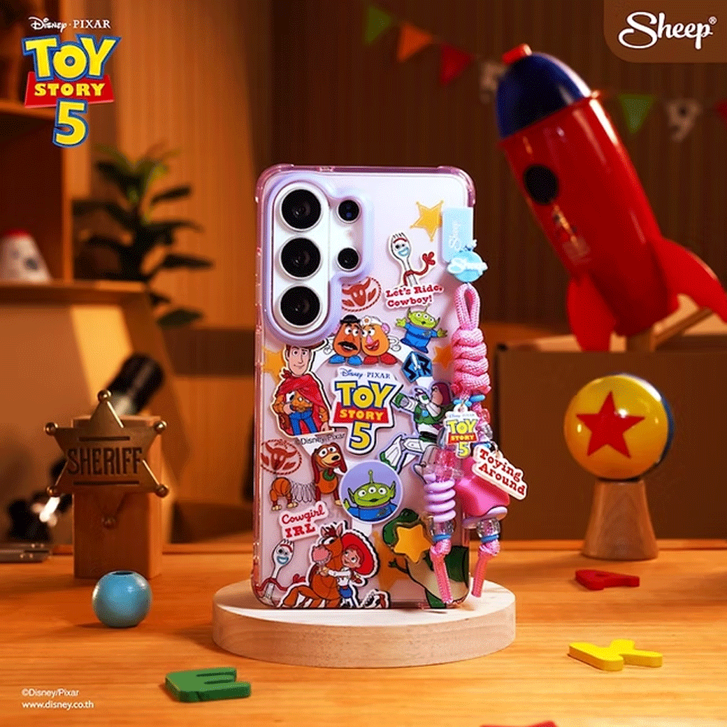Untitled-1-Recovered Sheep Toy Story 5 Collection Magnetic Case เคส Samsung Galaxy S26 Ultra - Friends Forever - Image 1
