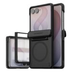 (ขายดี) VRS Modern Case เคส Galaxy Flip 8 – Black