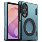 (ขายดี) VRS QuickStand Pro Case เคส Galaxy Z Fold 8 – Ice Blue - Image 2