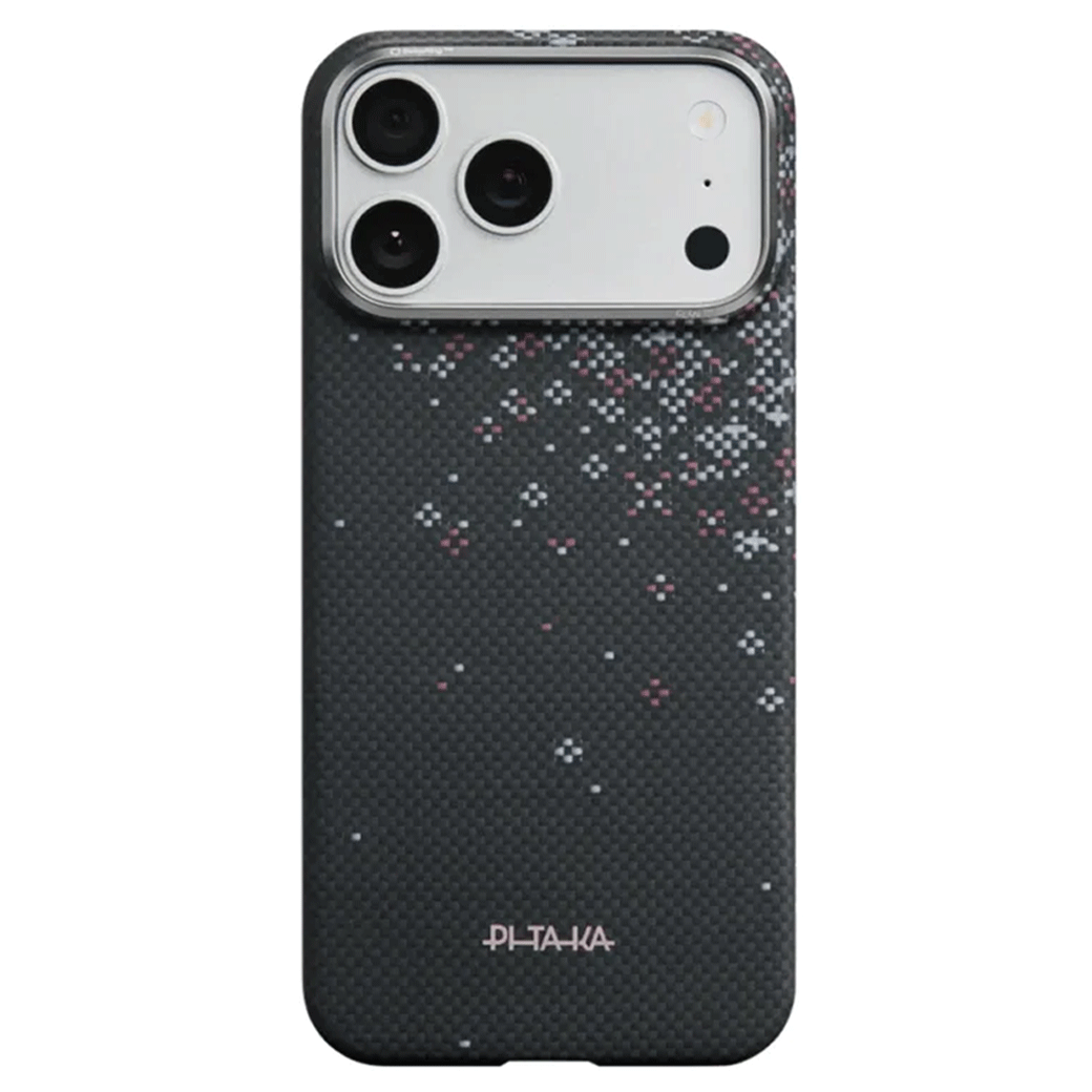b2 Pitaka Sakura Hours Edge Case เคส iPhone 17 Pro Max – Midnight Black - Image 1