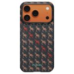 (⭐ซื้อเคส+ฟิล์มกระจก ลด 300 บาท) Pitaka Festive Happiness Rides In Edge Case เคส iPhone 17 Pro - Ebony