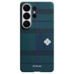 (⭐ซื้อเคส+ฟิล์มกระจก ลด 300 บาท) Pitaka Flora in Grid Edge Case Samsung Galaxy S26 Ultra – Forest Dawn