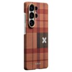 (⭐ซื้อเคส+ฟิล์มกระจก ลด 300 บาท)  Pitaka Flora in Grid Edge Case Samsung Galaxy S26 Ultra – Cloud Dusk - Image 2