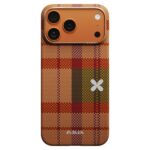 (⭐ซื้อเคส+ฟิล์มกระจก ลด 300 บาท) Pitaka Flora in Grid Edge Case iPhone 17 Pro – Cloud Dusk