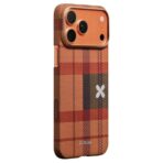 (⭐ซื้อเคส+ฟิล์มกระจก ลด 300 บาท) Pitaka Flora in Grid Edge Case iPhone 17 Pro – Cloud Dusk - Image 2