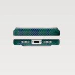 (⭐ซื้อเคส+ฟิล์มกระจก ลด 300 บาท) Pitaka Flora in Grid Edge Case iPhone 17 Pro – Forest Dawn - Image 3