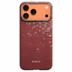 Pitaka Sakura Hours Edge Case เคส iPhone 17 Pro Max – Daybreak Red
