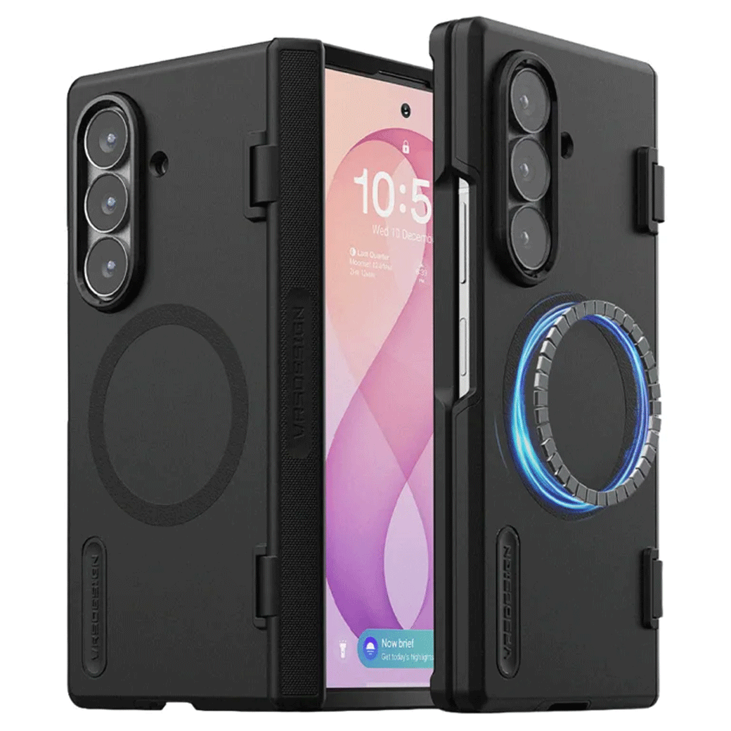 zz (ขายดี) VRS Modern Case เคส Galaxy Fold 8 Ultra – Black - Image 1
