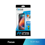 Focus Tempered Glass (FF) Black ฟิล์มกระจกเต็มจอแบบใส – 18 Pro Max [Pre-Order]