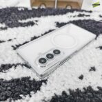 Gizmo Defense Hinge Magnetic Case เคส Samsung Galaxy Z Fold 8 Ultra - Clear - Image 4