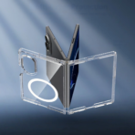 No Brand Magsafe Case เคส Samsung Galaxy Z Fold 8 - Clear - Image 2