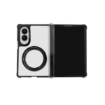 Molan Cano Function Rotate Stand Magnetic Case Samsung Galaxy Z Fold 8 - Metal Black