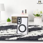 Molan Cano Function Rotate Stand Magnetic Case เคส Samsung Galaxy Z Fold 8 – Metal Black - Image 2