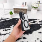 Molan Cano Function Rotate Stand Magnetic Case เคส Samsung Galaxy Z Fold 8 – Metal Black - Image 3