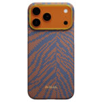 Pitaka Breath of Veins Edge Case เคส iPhone 17 Pro Max – Burning Orange