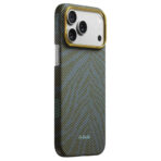 Pitaka Breath of Veins Edge Case เคส iPhone 17 Pro Max – Dive Green - Image 2