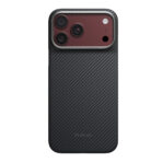 (มีพร้อมส่ง) Pitaka Edge Case เคส iPhone 18 Pro Max / iPhone 17 Pro Max - Black/ GreyTwill - Image 2
