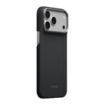 (มีพร้อมส่ง) Pitaka Edge Case เคส iPhone 18 Pro Max / iPhone 17 Pro Max - Black/ GreyTwill - Image 3