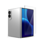 Ringke Cover Display Easy Slide Tempered Glass (2ชิ้น) ฟิล์มกระจกใสกันรอยหน้าจอด้านนอกแบบเต็มจอ - Galaxy Z Fold 8 [Pre Order] - Image 3