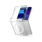 Ringke Fusion Flap Magnetic Case เคส Galaxy Z Flip 8 - Clear [Pre Order] - Image 2
