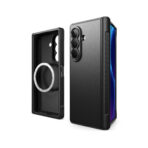 Ringke Onyx Flap Magnetic Case เคส Galaxy Z Fold 8 Ultra - Black [Pre Order] - Image 3