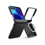 Ringke Onyx Flap Magnetic Case เคส Galaxy Z Flip 8 - Black [Pre Order] - Image 3