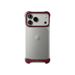 Arc Pulse Aluminum Case เคส iPhone 18 Pro Max – Matte Dark Red [Pre-Order]