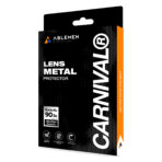 CARNIVAL X ABLEMEN Metal Matte Lens แหวนกันรอยเลนส์กล้อง iPhone 18 Pro/18 Pro Max - Black [Pre-Order] - Image 2