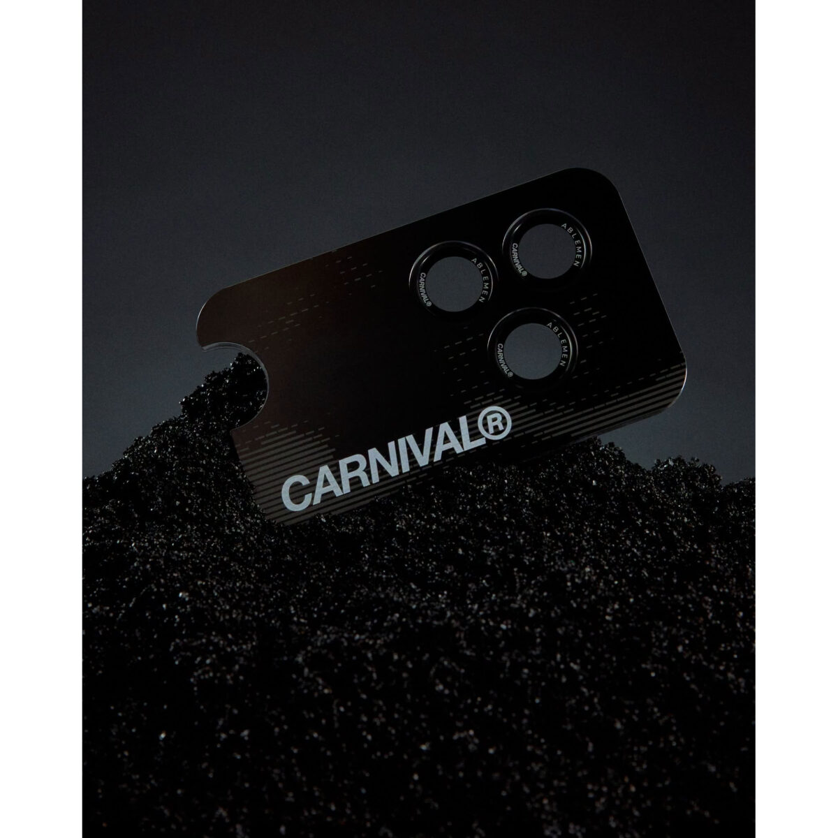 CARNIVAL X ABLEMEN Metal Matte Lens แหวนกันรอยเลนส์กล้อง iPhone 18 Pro/18 Pro Max - Black [Pre-Order] - Image 3