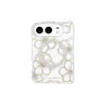 Case-Mate Floral Gems MagSafe Case เคส iPhone Duo - Gold [Pre-Order] - Image 2