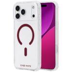 Case-Mate Tough MagSafe Case เคส iPhone 18 Pro Max / iPhone 17 Pro Max - Clear/Crimson Ring [Pre-Order] - Image 4