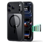 ESR Classic Hybrid (Camera Control Button) Case เคส iPhone 18 Pro Max / iPhone 17 Pro Max – Clear Black [Pre-Order]