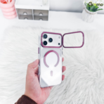 Gizmo Camera Stand MagSafe Case เคส iPhone 18 Pro / 17 Pro - Burgundy - Image 4