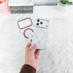Gizmo Camera Stand MagSafe Case เคส iPhone 18 Pro / 17 Pro - Silver - Image 3