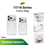 Gizmo Fusion MagSafe Case เคส iPhone 18 Pro / 17 Pro - Clear