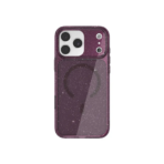 JTLEGEND Glitter Hybrid Cushion Magsafe Case เคส iPhone 18 Pro - Crystal Berry Wine [Pre-Order]