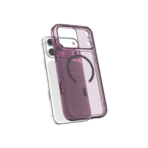 JTLEGEND Glitter Hybrid Cushion Magsafe Case เคส iPhone 18 Pro - Crystal Berry Wine [Pre-Order] - Image 3