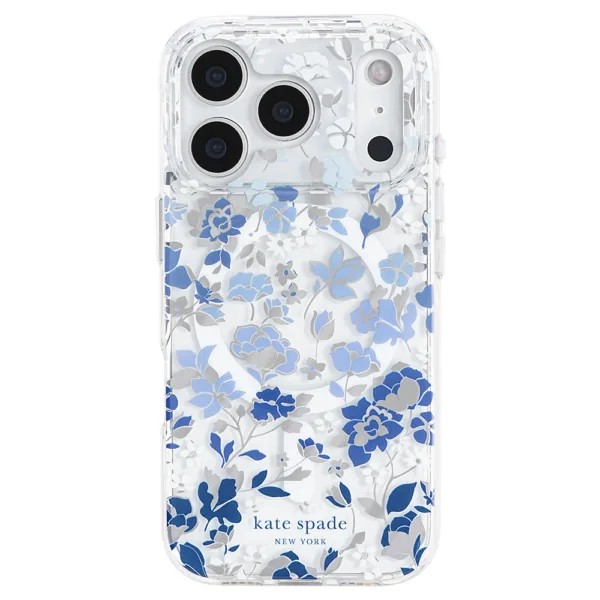 Kate-Spade-Prints-(MagSafe)-Case–iPhone-18-Pro-Max-17-Pro-Max-58 Kate Spade Prints (MagSafe) Case เคส iPhone 18 Pro / 17 Pro – Flowerbed Blue - Image 1