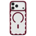 Kate Spade Scallop (MagSafe) Case เคส iPhone 18 Pro / 17 Pro – Rhubarb Jam