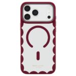 Kate Spade Scallop (MagSafe) Case เคส iPhone 18 Pro / 17 Pro – Rhubarb Jam