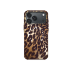 LAUT Huex Wave Case เคส iPhone 18 Pro - Mocha Leopard [Pre-Order]