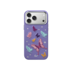 LAUT Twine Edge Case เคส iPhone 18 Pro - Lilac Butterfly [Pre-Order]