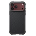 Pitaka Cairn Case เคส iPhone 18 Pro – Black/Grey(Twill)