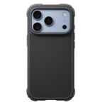 Pitaka Cairn Case เคส iPhone 18 Pro – Black/Grey(Twill) - Image 3