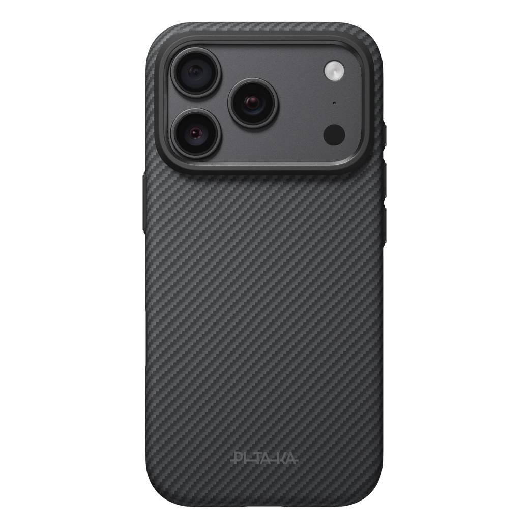 Pitaka-Summa-Case-iPhone-18-Pro-Max-20 Pitaka Summa Case เคส iPhone 18 Pro Max – Black/Grey(Twill) - Image 1