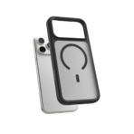 Power Support Air Jacket Magsafe Hybrid Frost Case เคส iPhone 18 Pro Max - Solid Black [Pre-Order] - Image 2